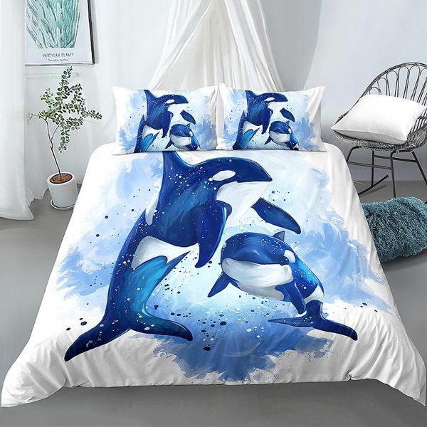 bedding sets under sea world duvet cover with pillowcase 3d printed set king size bedclothes comforter covers home textiles
bedding sets under sea world duvet cover with pillowcase 3d printed set king size bedclothes comforter covers home textiles