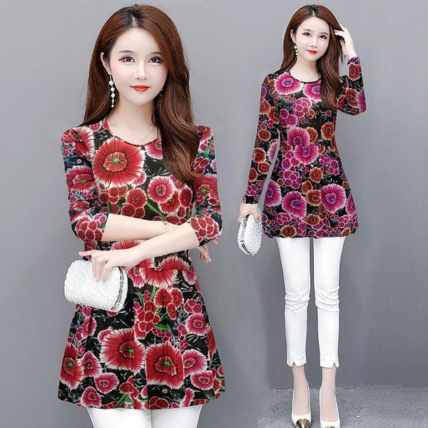 women's blouses & shirts 2021 spring autumn women classic blouse female plus size -4xl loose floral print slim waist fashion clothes, White
women's blouses & shirts 2021 spring autumn women classic blouse female plus size -4xl loose floral print slim waist fashion clothes, White