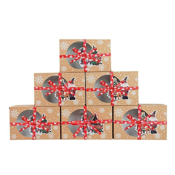 gift wrap 6pcs kraft paper candy boxes merry christmas cookie box clear window packaging bag party favor 2022 year decoration
gift wrap 6pcs kraft paper candy boxes merry christmas cookie box clear window packaging bag party favor 2022 year decoration