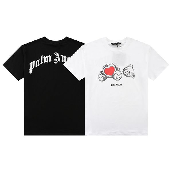 early spring fashion pa angel love short sleeve round neck t shirt for men and women, White;black
early spring fashion pa angel love short sleeve round neck t shirt for men and women, White;black