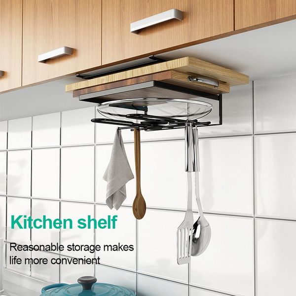 kitchen shelf punch-hanging pot cover cutting board drain storage rack home bathroom cabinet rag cup bags
kitchen shelf punch-hanging pot cover cutting board drain storage rack home bathroom cabinet rag cup bags