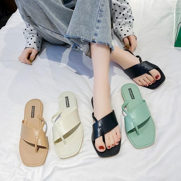 slippers women summer sandals and net red wild flat-bottomed flip-flop ins wind female students korean beach shoes non-slip, Black
slippers women summer sandals and net red wild flat-bottomed flip-flop ins wind female students korean beach shoes non-slip, Black