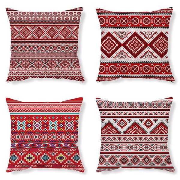 red geometric cotton linen cushion cover ethnic throw pillow diy decor home sofa office chair cojines 45x45cm cushion/decorative
red geometric cotton linen cushion cover ethnic throw pillow diy decor home sofa office chair cojines 45x45cm cushion/decorative