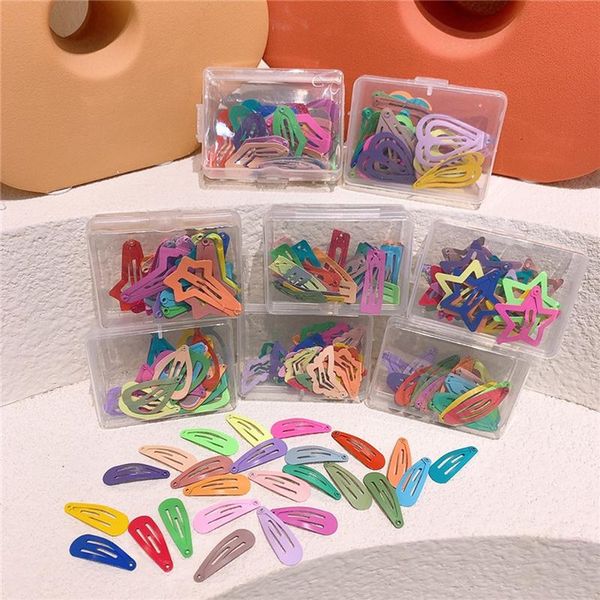 hair accessories 25pcs/box cute cartoon heart type metal candy color baby bb clips girls hairpins clip kids headwear, Slivery;white
hair accessories 25pcs/box cute cartoon heart type metal candy color baby bb clips girls hairpins clip kids headwear, Slivery;white