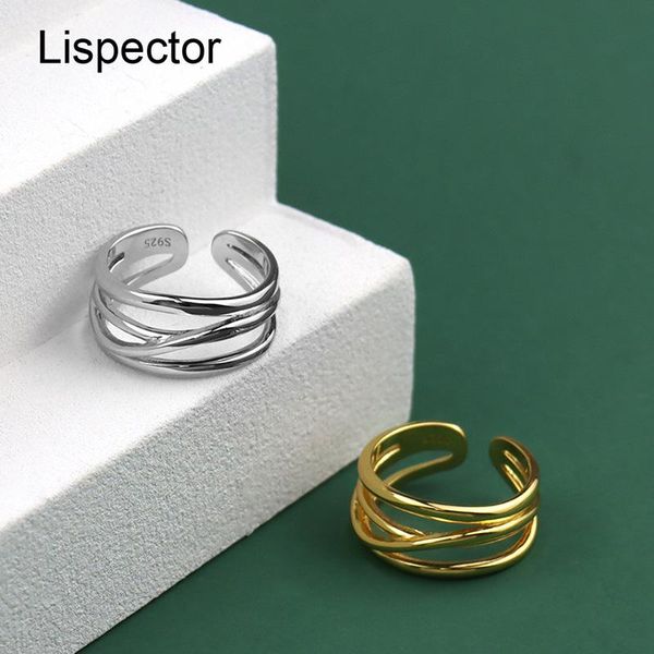 cluster rings lispector 925 sterling silver korean minimalist open layered branches for women hollow wide ring punk jewelry gifts, Golden;silver
cluster rings lispector 925 sterling silver korean minimalist open layered branches for women hollow wide ring punk jewelry gifts, Golden;silver
