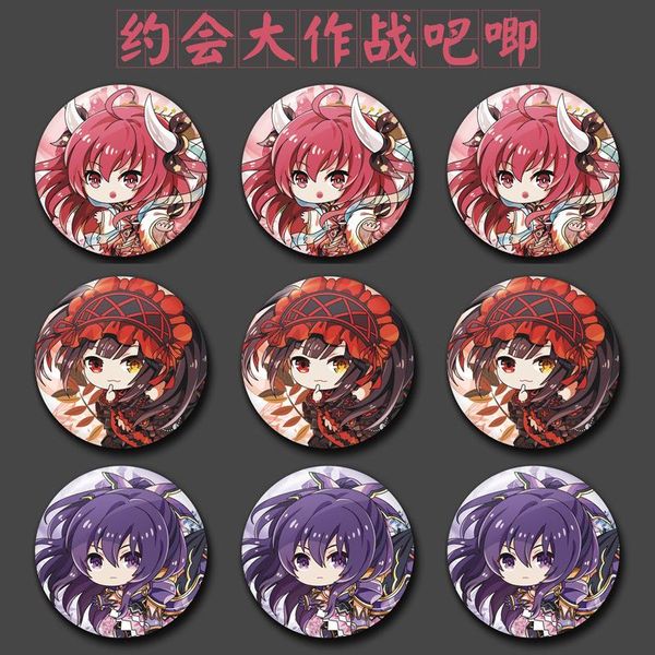 pins, brooches 1pc anime 58mm date a live yatogami tohka itsuka kotori tokisaki kurumi badges brooch pins, Gray
pins, brooches 1pc anime 58mm date a live yatogami tohka itsuka kotori tokisaki kurumi badges brooch pins, Gray