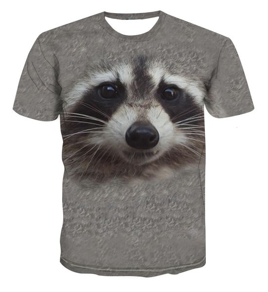 men's t-shirts 3d printed cute animals, trendy brand t-shirt for little raccoon, summer loose mesh short sleeves ae818 v6yg, White;black
men's t-shirts 3d printed cute animals, trendy brand t-shirt for little raccoon, summer loose mesh short sleeves ae818 v6yg, White;black