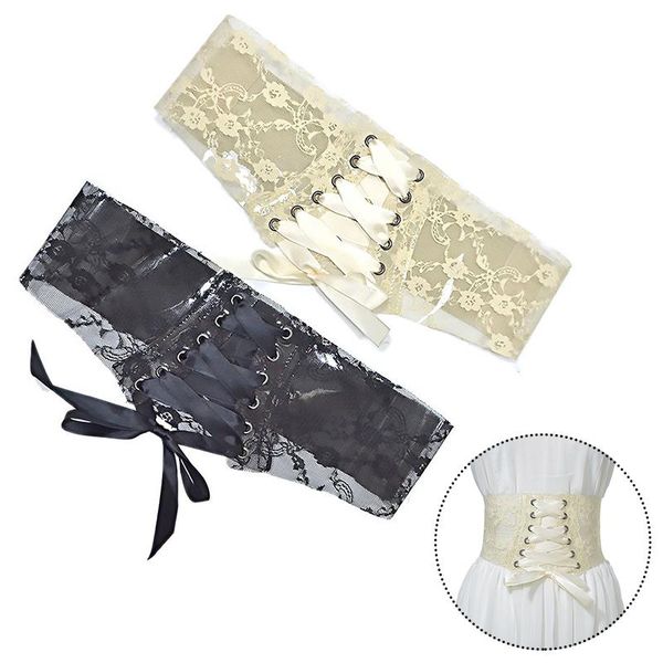 belts 2021 wide girdle women retro brand designer corset belt decorative transparent temperamental versatile lace, Black;brown
belts 2021 wide girdle women retro brand designer corset belt decorative transparent temperamental versatile lace, Black;brown
