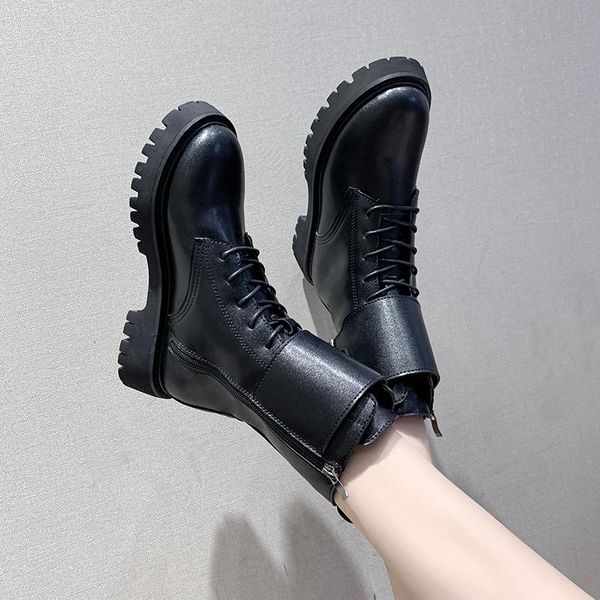 boots 2021 fashion cow leather women's ankle round toe with zipper rubber outsole and comfortable ladies, Black
boots 2021 fashion cow leather women's ankle round toe with zipper rubber outsole and comfortable ladies, Black