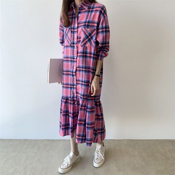 casual dresses hzirip fancy long plaid dress for office, feminine, frilly, sleeve, loose, successful color, ndyz, Black;gray
casual dresses hzirip fancy long plaid dress for office, feminine, frilly, sleeve, loose, successful color, ndyz, Black;gray