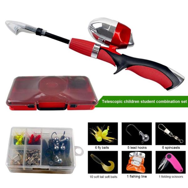boat fishing rods leisure rod kids pole portable set with spincast reel tackle box for boys girls
boat fishing rods leisure rod kids pole portable set with spincast reel tackle box for boys girls