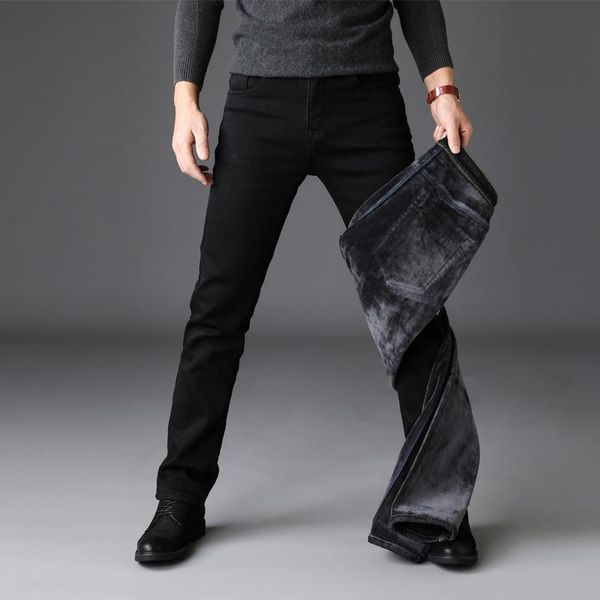 men's jeans 2021 stretch thick velvet pants warm casual fleece winter black gray denim trousers, Blue
men's jeans 2021 stretch thick velvet pants warm casual fleece winter black gray denim trousers, Blue