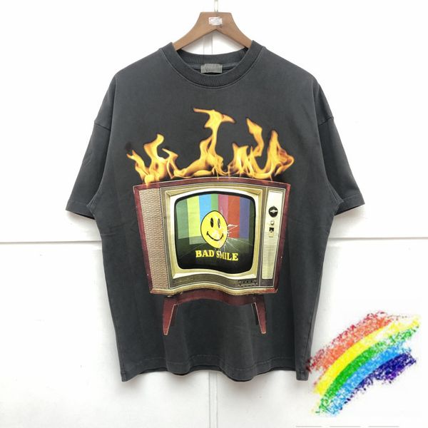 men's t-shirts quality tv sees flame print good washed shirt heavy fabric vintage, White;black
men's t-shirts quality tv sees flame print good washed shirt heavy fabric vintage, White;black