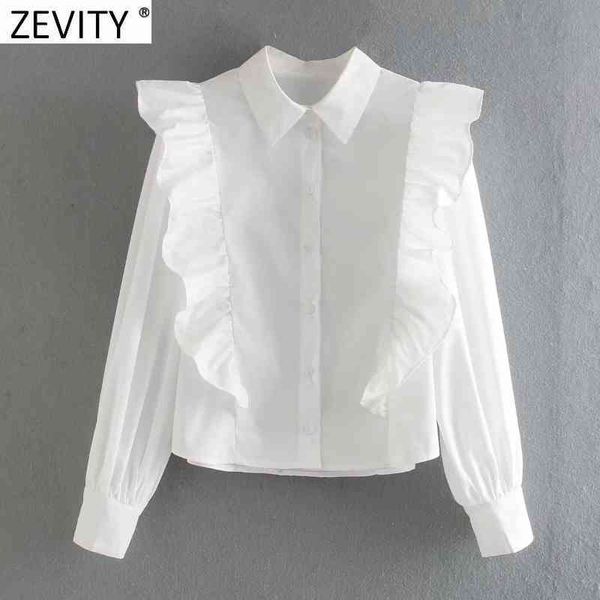zevity women elegant solid ruffles white smock blouse office ladies single breasted business shirts chic blusas ls7436 210419
zevity women elegant solid ruffles white smock blouse office ladies single breasted business shirts chic blusas ls7436 210419