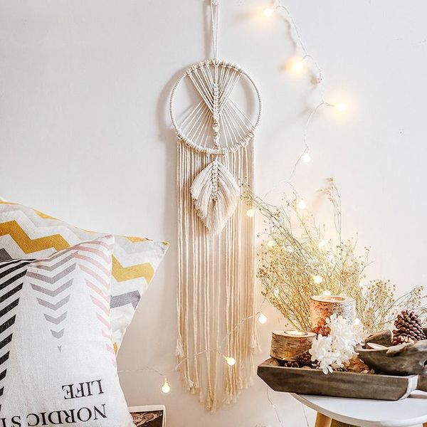 hand woven bohemian style dream catcher wall hanging ornaments home decoration accessories bedroom decor aesthetic decorative objects & figu
hand woven bohemian style dream catcher wall hanging ornaments home decoration accessories bedroom decor aesthetic decorative objects & figu