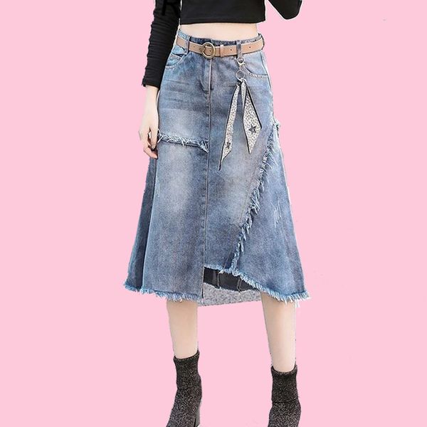skirts s-5xl women denim spring summer fashion casual medium-long package hip empire waist a-line female y9k3, Black
skirts s-5xl women denim spring summer fashion casual medium-long package hip empire waist a-line female y9k3, Black