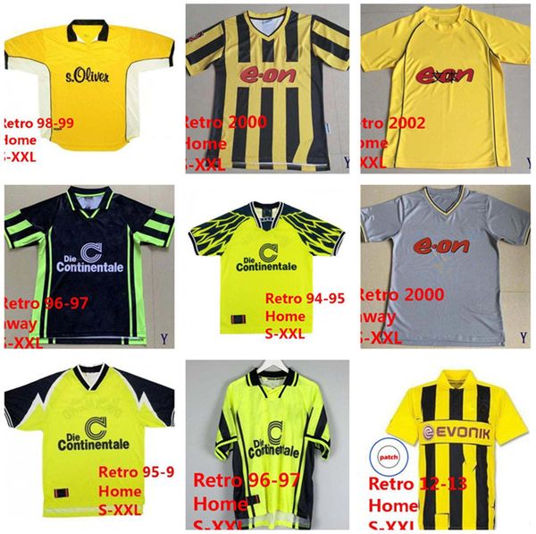 1995 1996 1997 1998 99 2000 01 02 borussia retro dortmund soccer jersey lewandowski reus metzelder dede moller amoroso rosicky bobic classic, Black;yellow
1995 1996 1997 1998 99 2000 01 02 borussia retro dortmund soccer jersey lewandowski reus metzelder dede moller amoroso rosicky bobic classic, Black;yellow