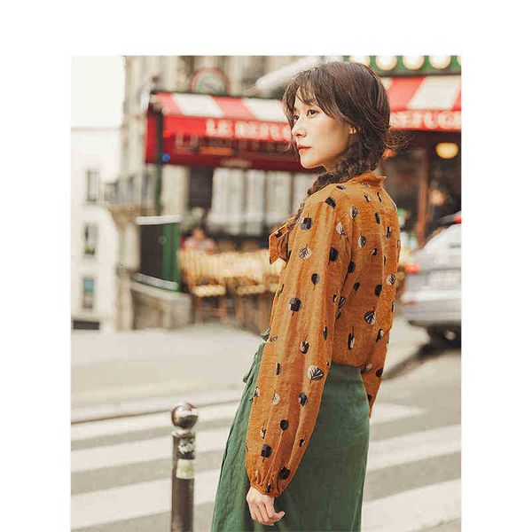 women's blouses & shirts blouses spring autumn viscose cotton soft print pretty lacing literary elegant verstand women blouse ajk7, White
women's blouses & shirts blouses spring autumn viscose cotton soft print pretty lacing literary elegant verstand women blouse ajk7, White