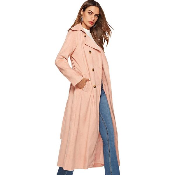 women's trench coats 2021 autumn winter corduroy coat women abrigo mujer long elegant office outwear female overcoat slim cardigan, Tan;black
women's trench coats 2021 autumn winter corduroy coat women abrigo mujer long elegant office outwear female overcoat slim cardigan, Tan;black