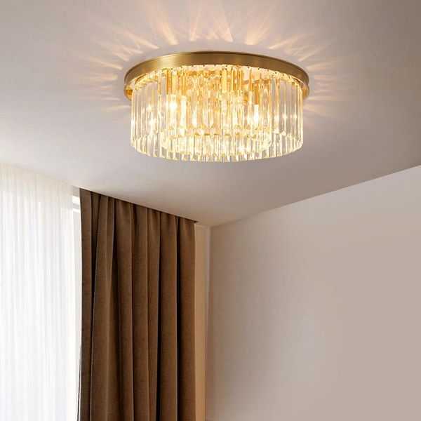 ceiling lights postmodern lamp light luxury crystal bedroom copper atmosphere high-end living room simple study
ceiling lights postmodern lamp light luxury crystal bedroom copper atmosphere high-end living room simple study