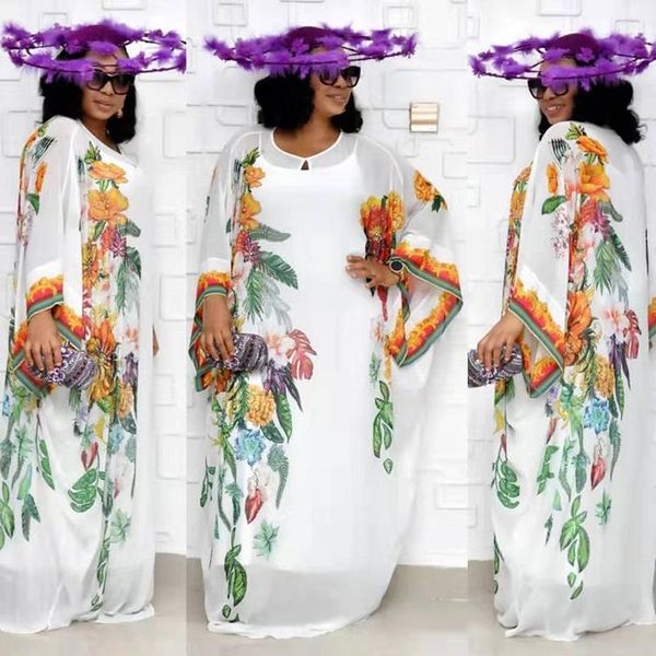 casual dresses african women's dressesafrican vestidos largos robe, pearl chiffon digital print + inner dress ladies, Black;gray
casual dresses african women's dressesafrican vestidos largos robe, pearl chiffon digital print + inner dress ladies, Black;gray