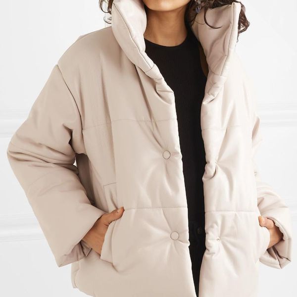 woman jacke autumn and winter faux leather windproof warm short fashion casual button high collar women's down & parkas, Black
woman jacke autumn and winter faux leather windproof warm short fashion casual button high collar women's down & parkas, Black