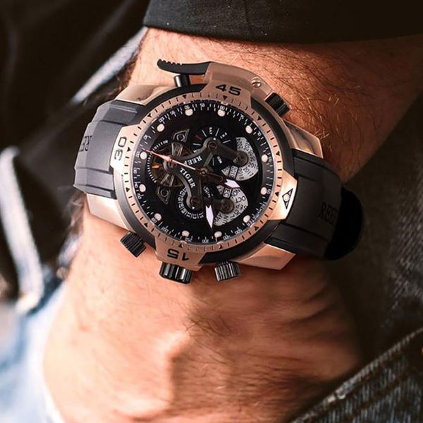 reef tiger/et men's designer watches large dial complicated perpetual calendar rubber strap watch relogio masculino rga3503 wristwatche, Slivery;brown
reef tiger/et men's designer watches large dial complicated perpetual calendar rubber strap watch relogio masculino rga3503 wristwatche, Slivery;brown