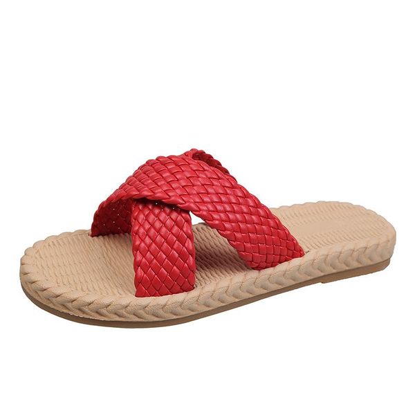 sandals and slippers women summer bohemian woven cross-shaped outer wear non-slip shoes899, Black
sandals and slippers women summer bohemian woven cross-shaped outer wear non-slip shoes899, Black