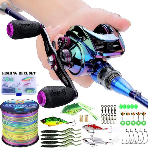 sougayilang 2.1m fishing reel and line lure connertor set baitcasting reels 6.3:1 bass bait casting saltwater rod combo
sougayilang 2.1m fishing reel and line lure connertor set baitcasting reels 6.3:1 bass bait casting saltwater rod combo