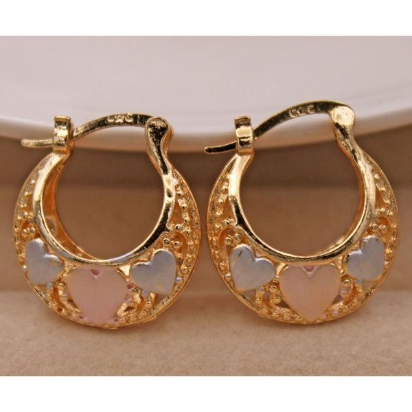 hoop & huggie trendy gold plated copper print heart earrings for women fasahion jewelry acessories wedding party aniversary gift, Golden;silver
hoop & huggie trendy gold plated copper print heart earrings for women fasahion jewelry acessories wedding party aniversary gift, Golden;silver