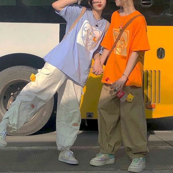 women's tracksuits girl's suit women's korean loose love printing short sleeve t-shirt women + corset casual pants wide leg t, Gray
women's tracksuits girl's suit women's korean loose love printing short sleeve t-shirt women + corset casual pants wide leg t, Gray