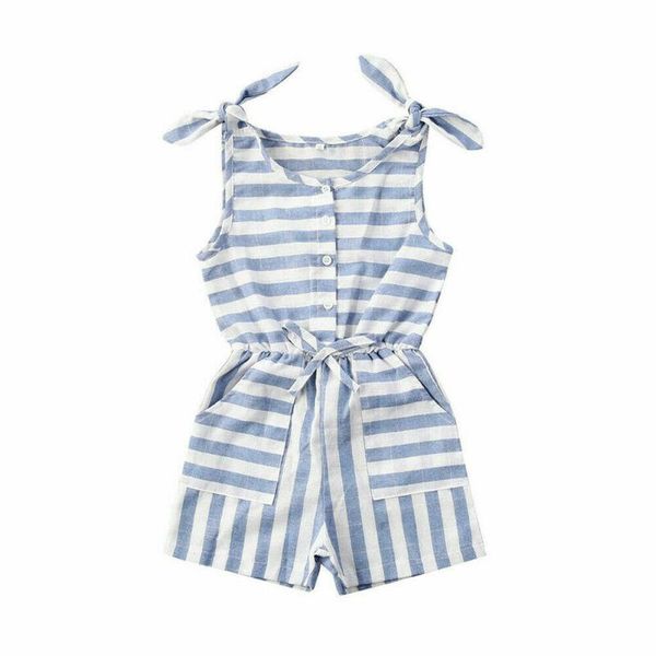 jumpsuits toddler baby girl clothes fashion striped sleeveless jumpsuit cotton ribbed off shoulder romper boy clothing 0-24m, Blue
jumpsuits toddler baby girl clothes fashion striped sleeveless jumpsuit cotton ribbed off shoulder romper boy clothing 0-24m, Blue