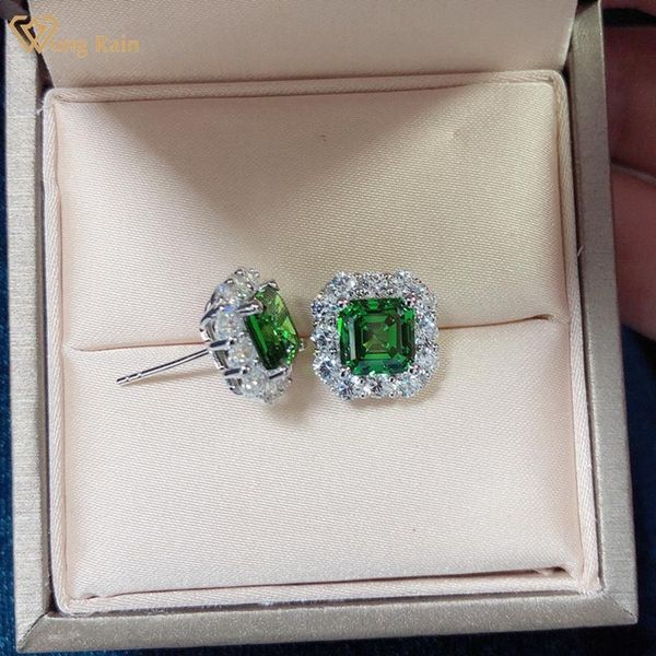 stud wong rain 100% 925 sterling silver 2 ct emerald created moissanite gemstone wedding party vintage ear earrings fine jewelry, Golden;silver
stud wong rain 100% 925 sterling silver 2 ct emerald created moissanite gemstone wedding party vintage ear earrings fine jewelry, Golden;silver