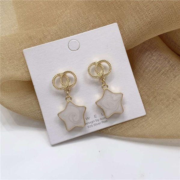 temperament simple small fragrance double circle pentagonal star earrings fairy girl
temperament simple small fragrance double circle pentagonal star earrings fairy girl