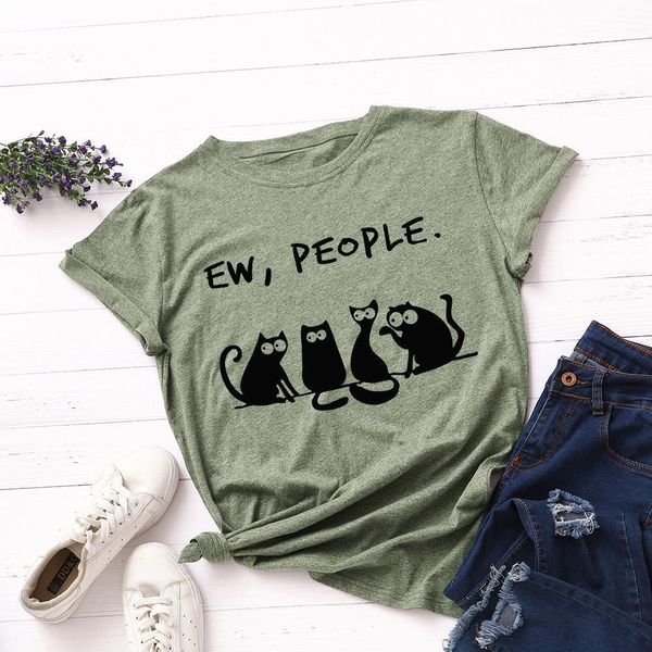 plus size s 5xl cat womens t shirt 100%cotton o neck short sleeve tees summer loose, White
plus size s 5xl cat womens t shirt 100%cotton o neck short sleeve tees summer loose, White