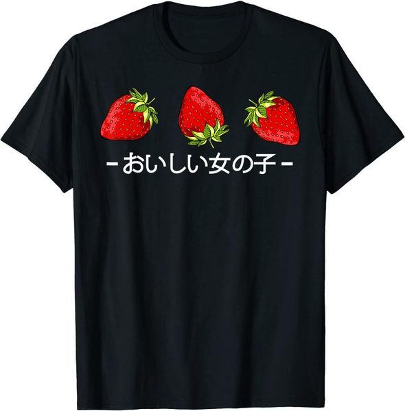 strawberries japanese lovable cuteness funny fruit t-shirt men's t-shirts, White;black
strawberries japanese lovable cuteness funny fruit t-shirt men's t-shirts, White;black