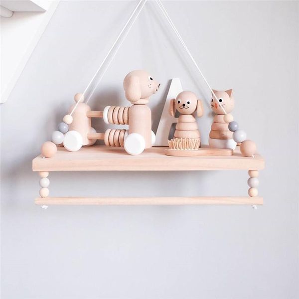 nordic bedroom wall shelf wood beads double layer home decor kids room decoration pography props other
nordic bedroom wall shelf wood beads double layer home decor kids room decoration pography props other