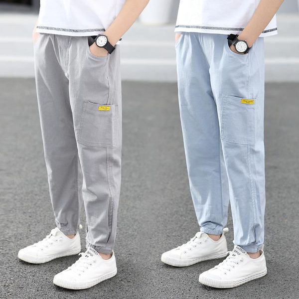 boys ankle length pants children's anti mosquito 2021 summer boy casual overalls thin fashion straight trousers, Blue
boys ankle length pants children's anti mosquito 2021 summer boy casual overalls thin fashion straight trousers, Blue