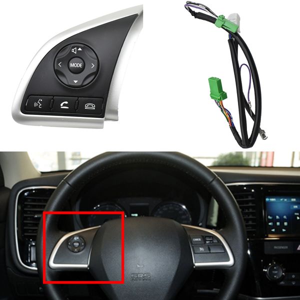 for mitsubishi outlander 2013-15 left cruise control switch steering wheel button audio android player switches answer the phone bluetooth
for mitsubishi outlander 2013-15 left cruise control switch steering wheel button audio android player switches answer the phone bluetooth