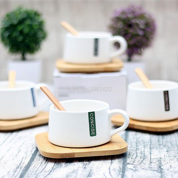 cups & saucers nordic concise style ceramic coffee sets pure natural bamboo saucer teaspoon surprise teacup tazas
cups & saucers nordic concise style ceramic coffee sets pure natural bamboo saucer teaspoon surprise teacup tazas