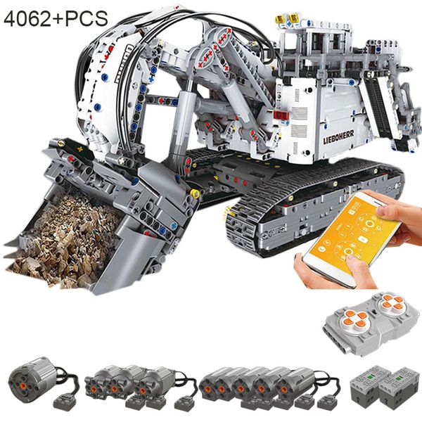 4062+pcs compatible with brand excavator building blocks remote control blocks engineering vehicle trucks bricks child toy
4062+pcs compatible with brand excavator building blocks remote control blocks engineering vehicle trucks bricks child toy