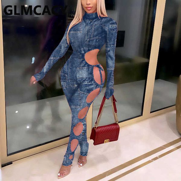 women long sleeve faux denim jumpsuits cut out skinny overalls jumpsuit 210702, Black;white
women long sleeve faux denim jumpsuits cut out skinny overalls jumpsuit 210702, Black;white