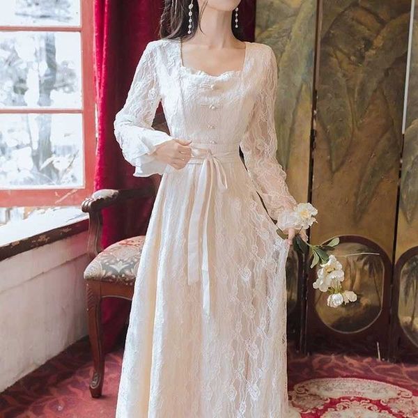 casual dresses elegant floral women vintage retro designer party long sleeve ruffles lace sweet midi women's autumn 7jng, Black;gray
casual dresses elegant floral women vintage retro designer party long sleeve ruffles lace sweet midi women's autumn 7jng, Black;gray