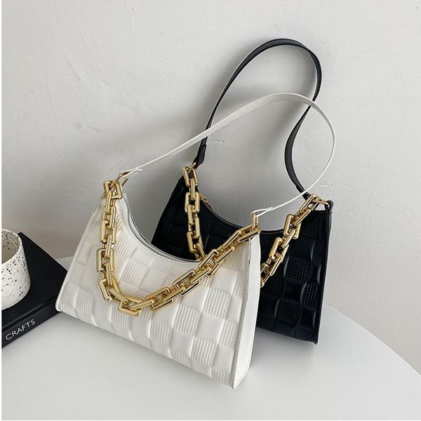 evening bags fashion check embossed handbags pu leather chain shoulder bag 2021 texture shopping zipper underarm
evening bags fashion check embossed handbags pu leather chain shoulder bag 2021 texture shopping zipper underarm