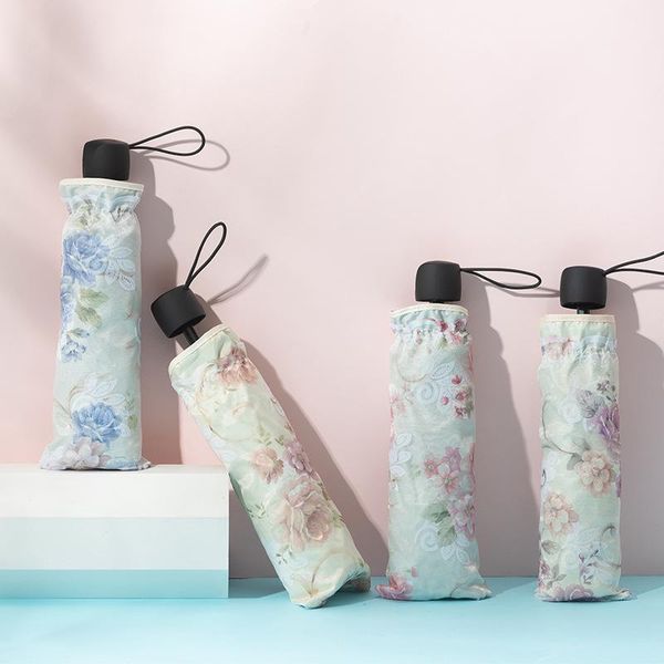 umbrellas double-layer sun protection umbrella uv folding sunshade embroidery lace three-fold women
umbrellas double-layer sun protection umbrella uv folding sunshade embroidery lace three-fold women