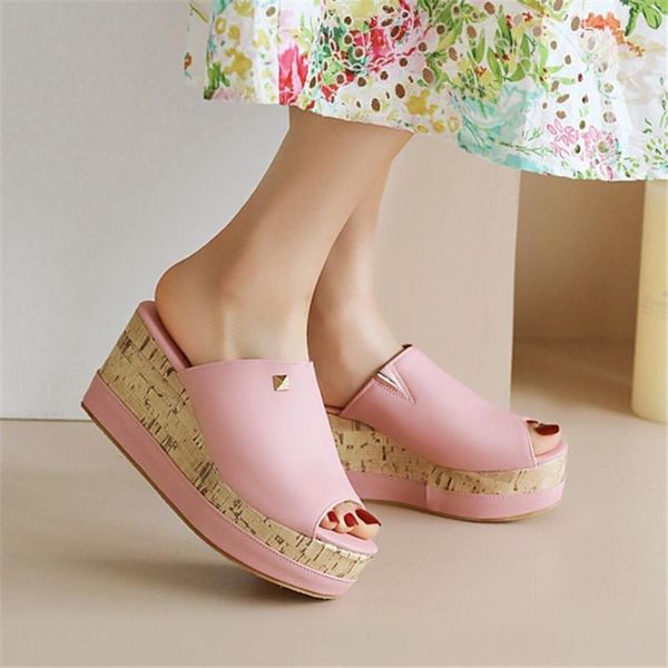 fashion women wedge high heels platform summer slippers 2021 rivet outside slides lady beach party daily shoes 34-43, Black
fashion women wedge high heels platform summer slippers 2021 rivet outside slides lady beach party daily shoes 34-43, Black