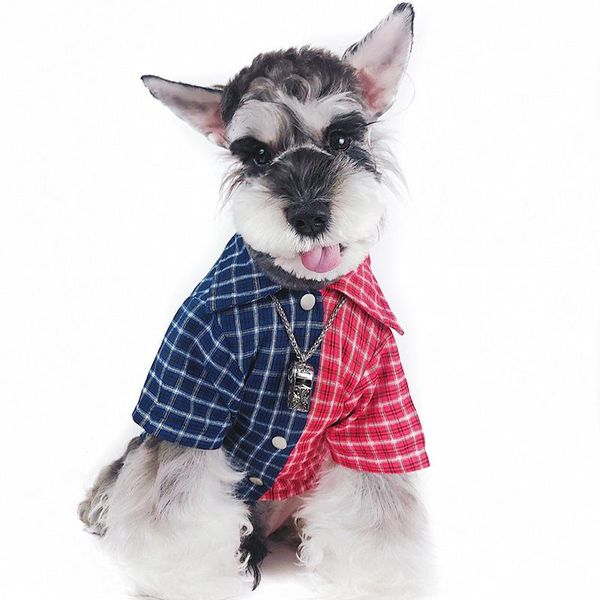 kevnicely dog shirts british style plaid cotton pet puppy t-shirt clothes for small medium dogs cat y024 apparel
kevnicely dog shirts british style plaid cotton pet puppy t-shirt clothes for small medium dogs cat y024 apparel