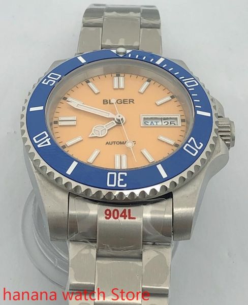 wristwatches watch men's high-quality luxury sports and leisure waterproof mechanical clock yellow dial blue bezel, Slivery;brown
wristwatches watch men's high-quality luxury sports and leisure waterproof mechanical clock yellow dial blue bezel, Slivery;brown