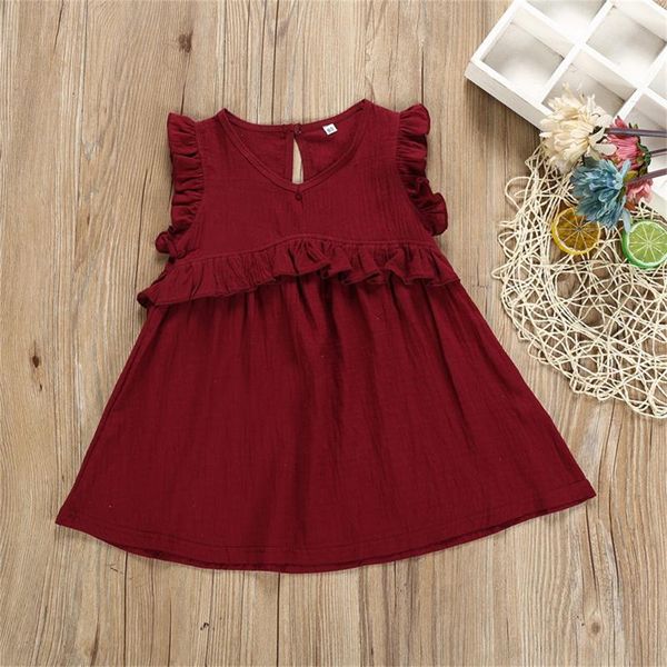 girl's dresses summer baby dress toddler kids girl cute strappy ruffle princess children soft clothes clothing, Red;yellow
girl's dresses summer baby dress toddler kids girl cute strappy ruffle princess children soft clothes clothing, Red;yellow