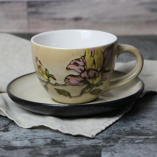 mugs creative retro japanese coarse pottery cup ceramic coffee special shop lovers and saucer defective
mugs creative retro japanese coarse pottery cup ceramic coffee special shop lovers and saucer defective